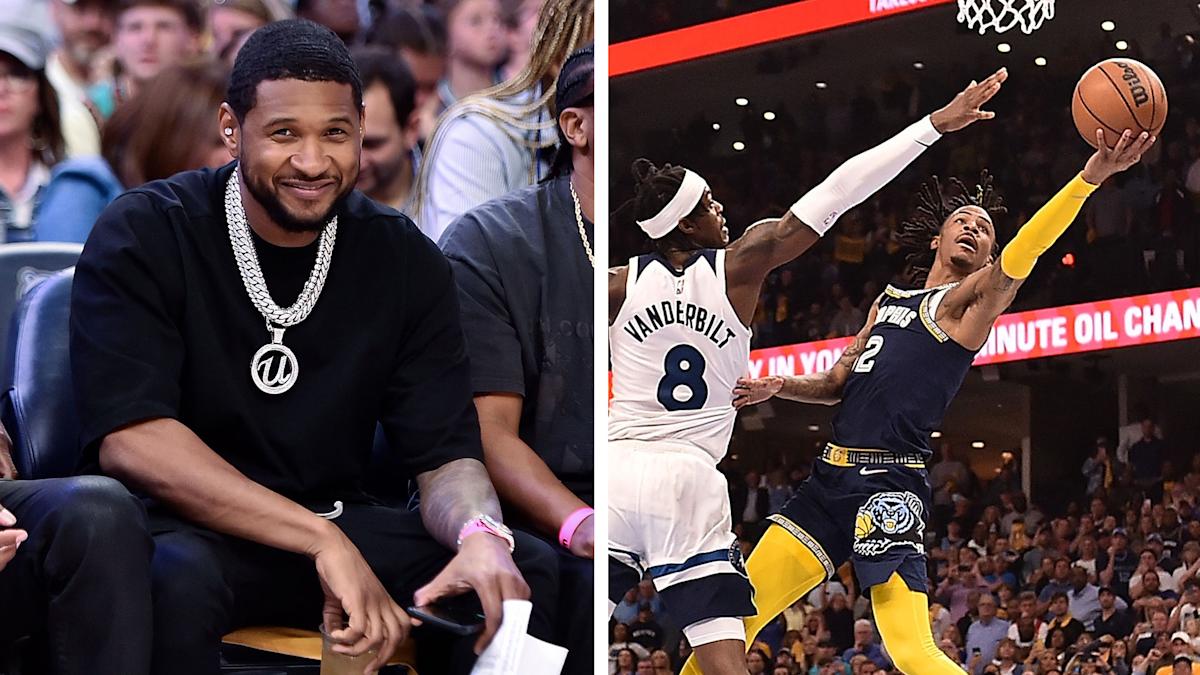 Usher Meets Doppelganger & Ja Morant Hits Game-winner Over T-Wolves ...